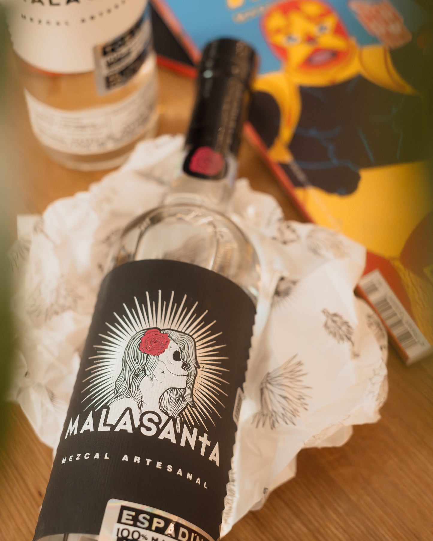 Malasanta Mezcal - Espadín artesanal 700ml 43% Alc.