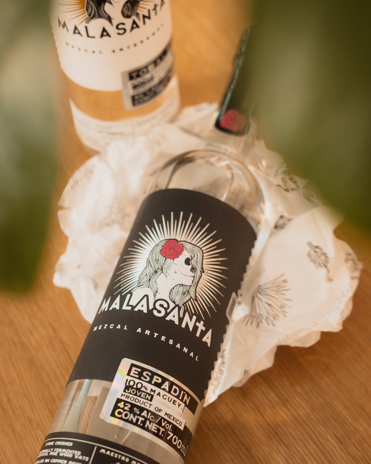 Malasanta Mezcal - Espadín artesanal 700ml 43% Alc.