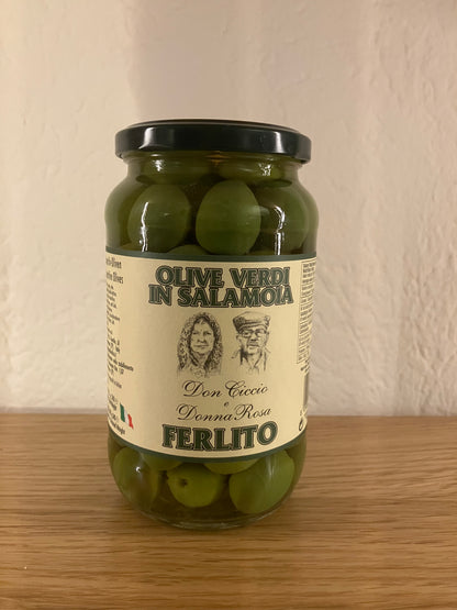 Olive Verdi in Salamoia – Ferlito