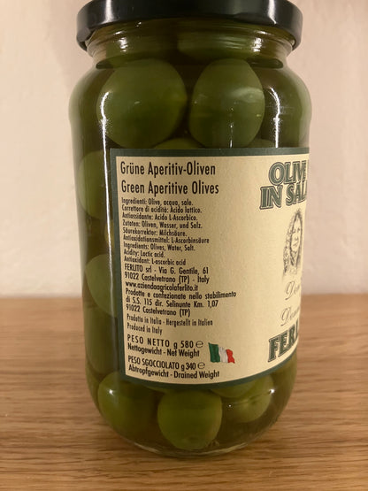 Olive Verdi in Salamoia – Ferlito